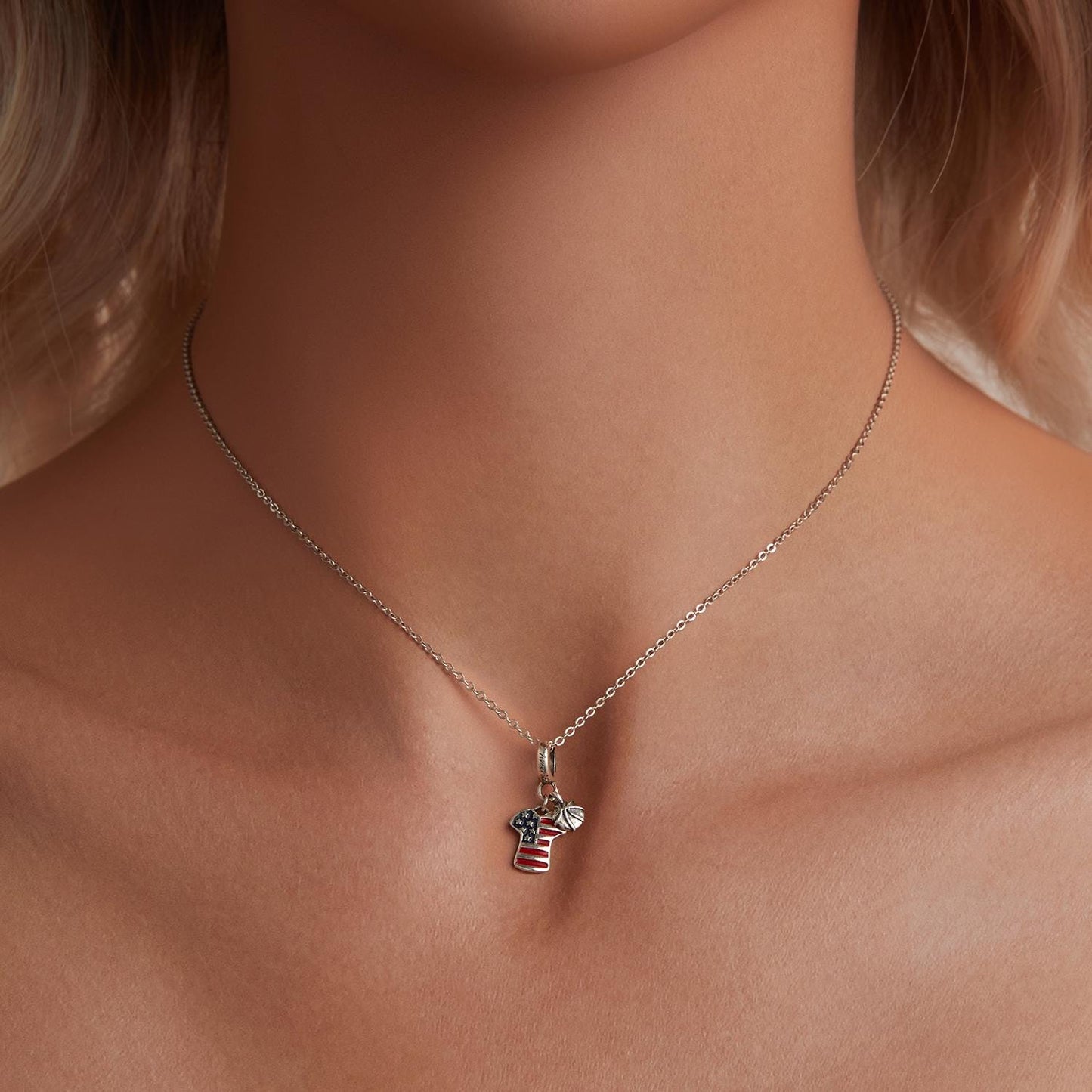 American Football Jersey Charm