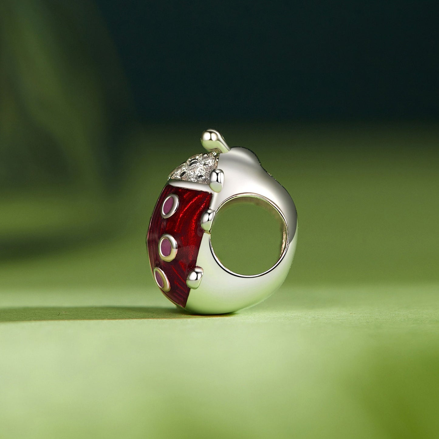 Luminous Glow Ladybug Charm