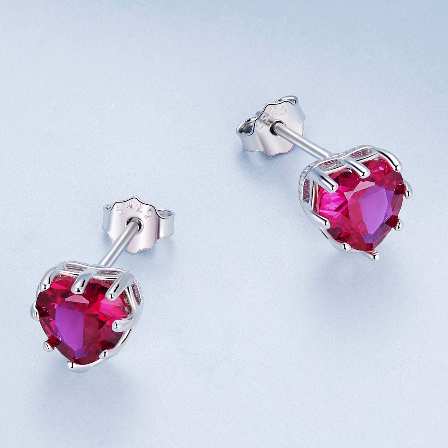 July Birthstone Stud Earrings