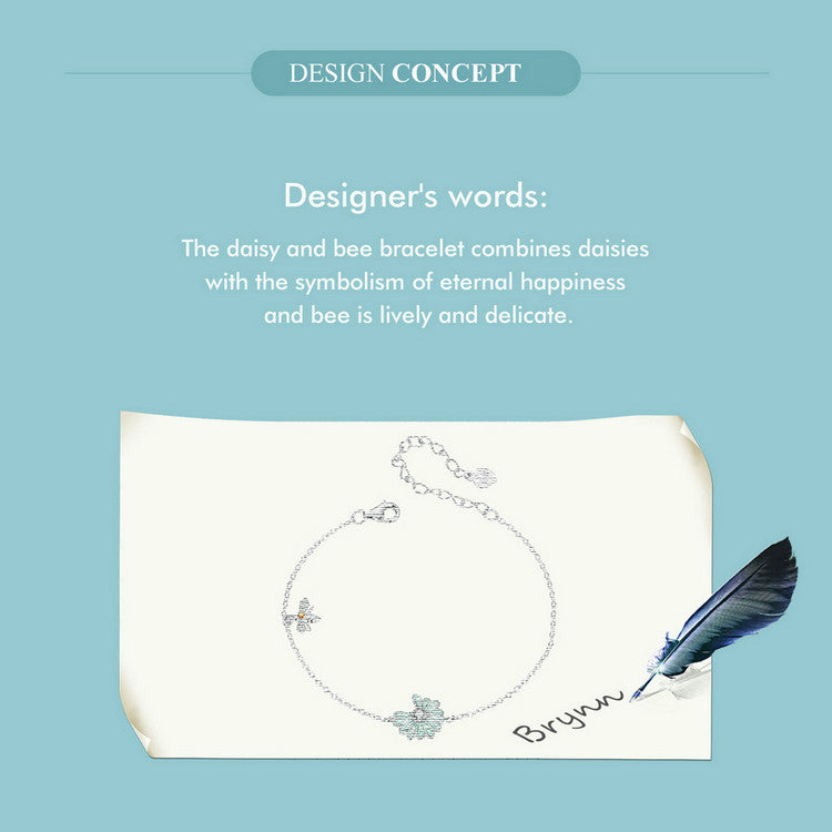 Daisy & Bee Bracelet
