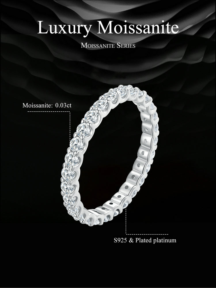 Moissanite Ring