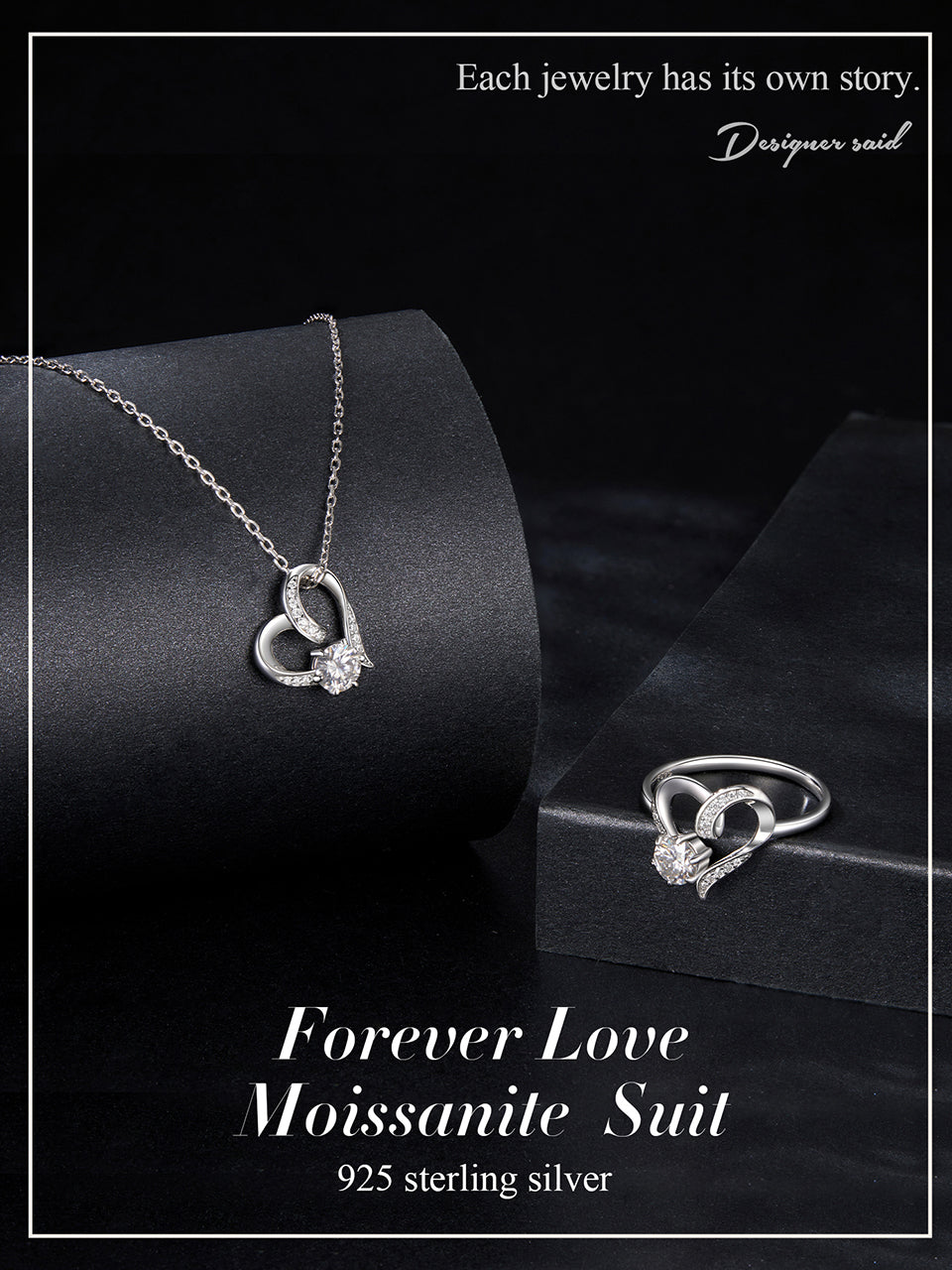 Eternal Love Moissanite Necklace