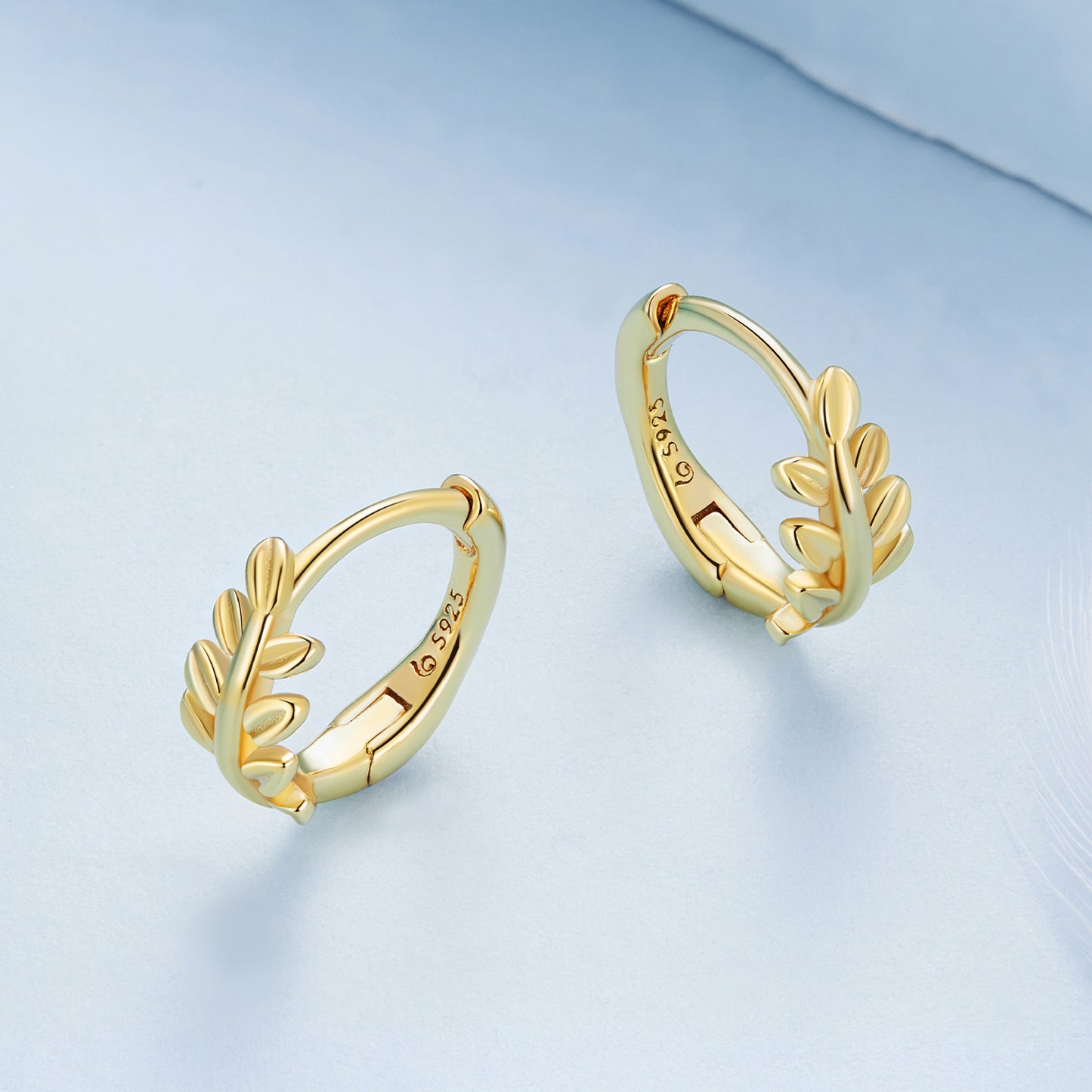 Leaf Clip Earrings