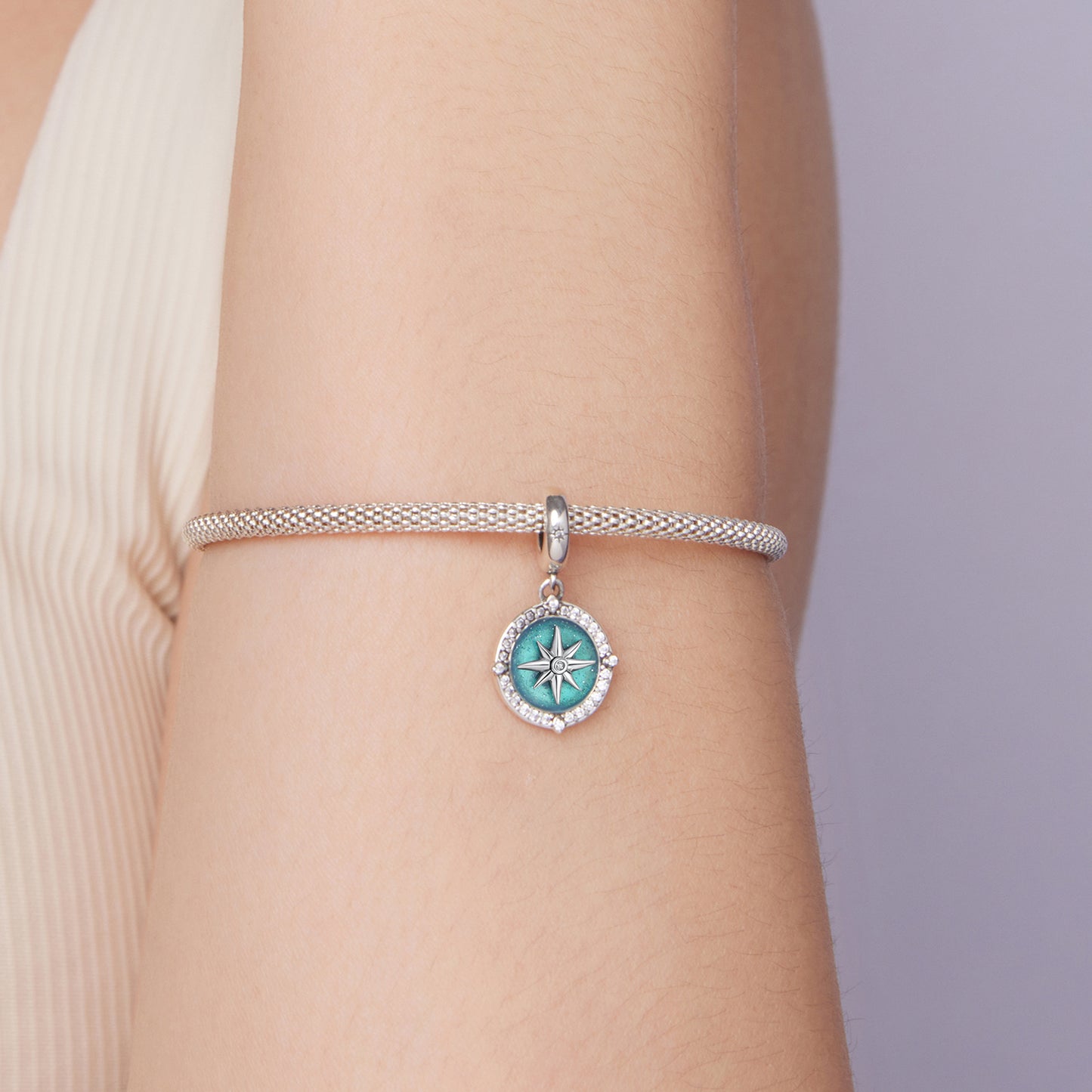 Compass Pendant Charm