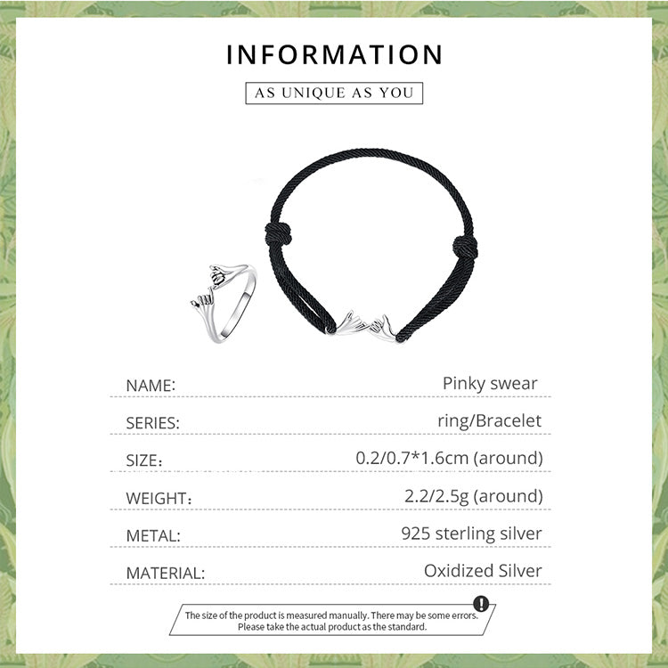 Hand-in-Hand Woven Bracelet