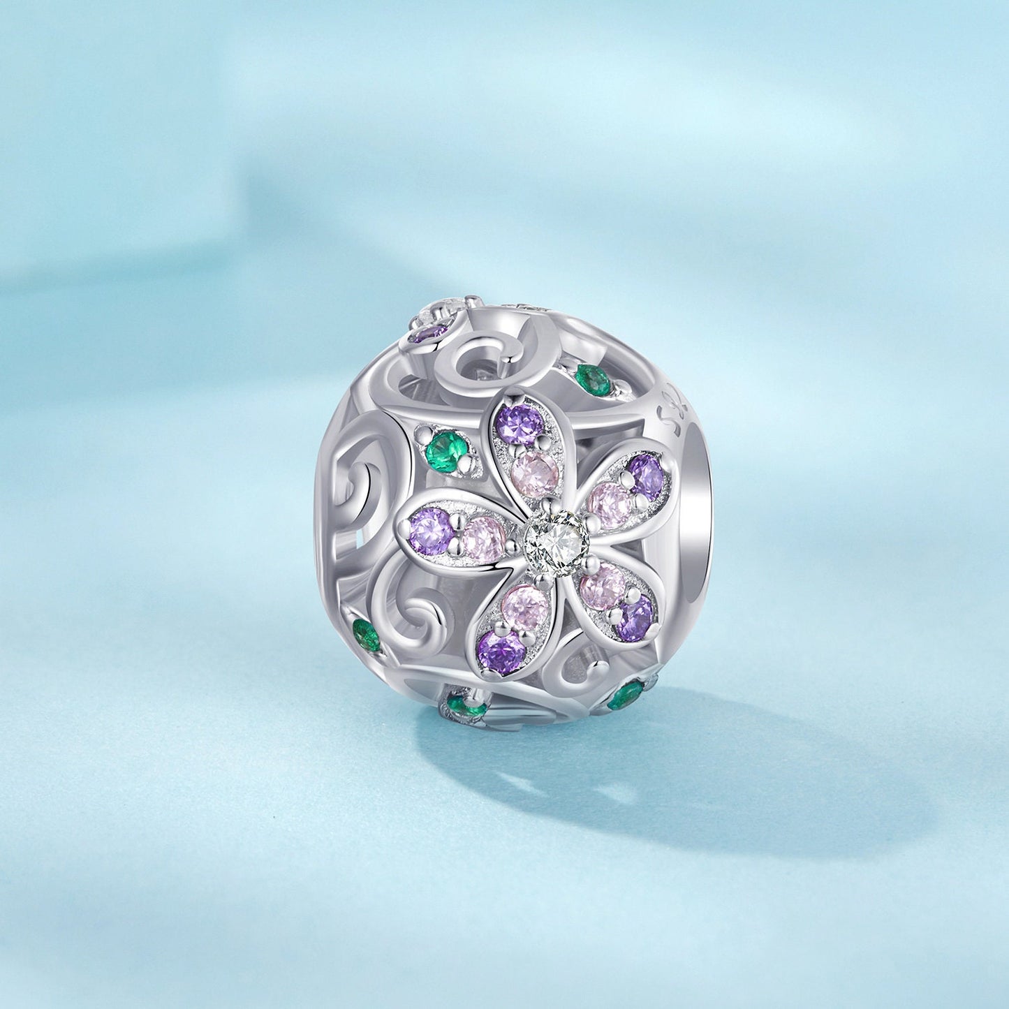 Flower Vine Charm