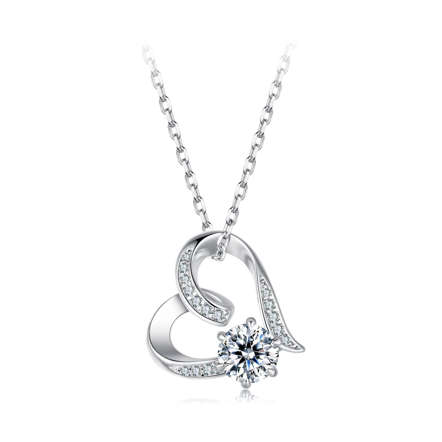 Eternal Love Moissanite Necklace