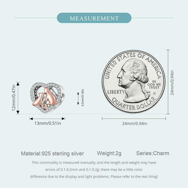 Kissing Cat Charm