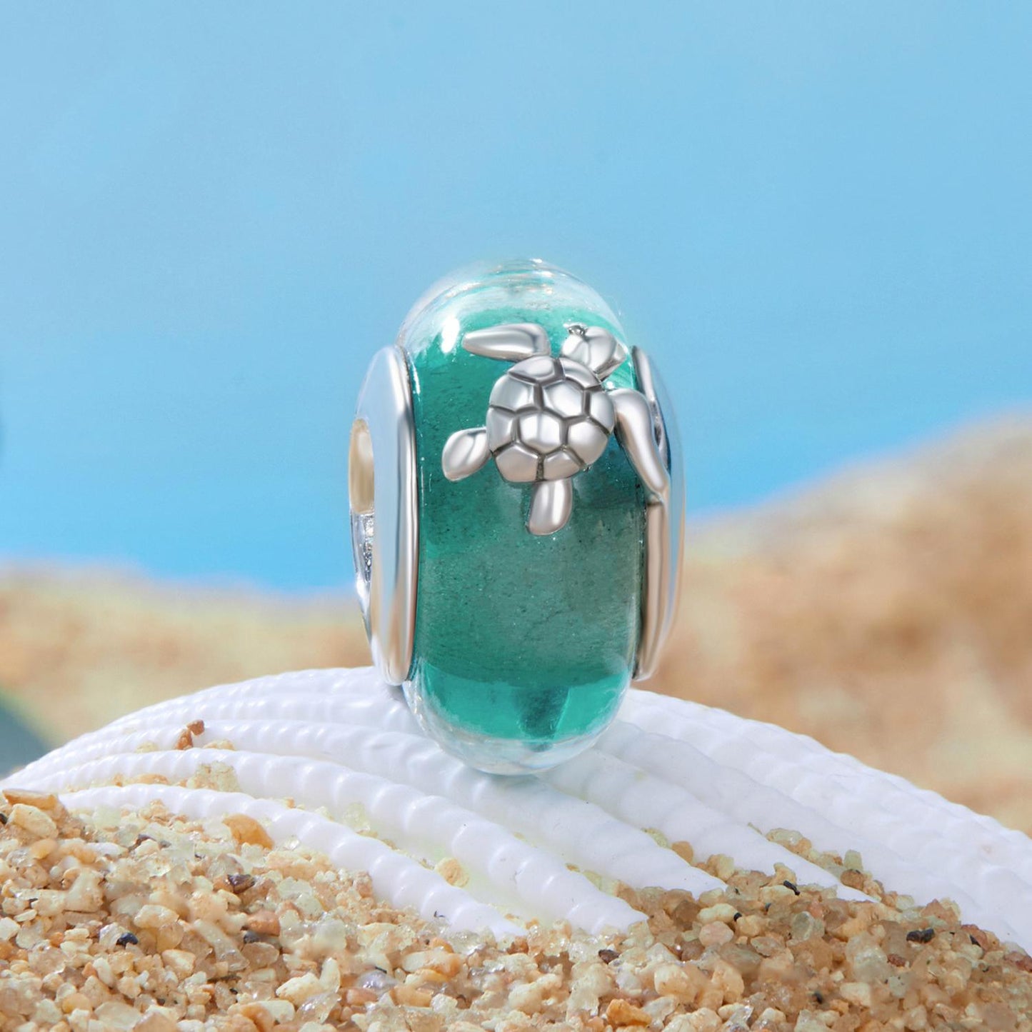 Turtle Murano Beads Charm