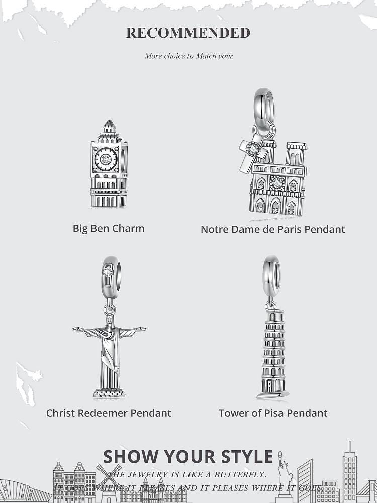 The Tower of Pisa Charm