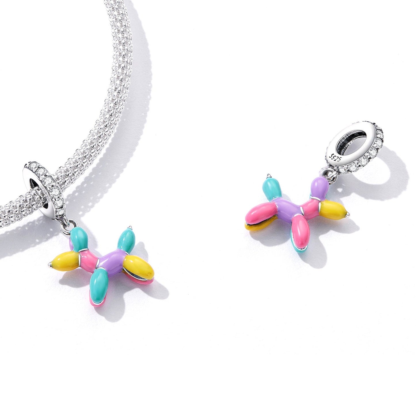Balloon Dog Pendant Charm