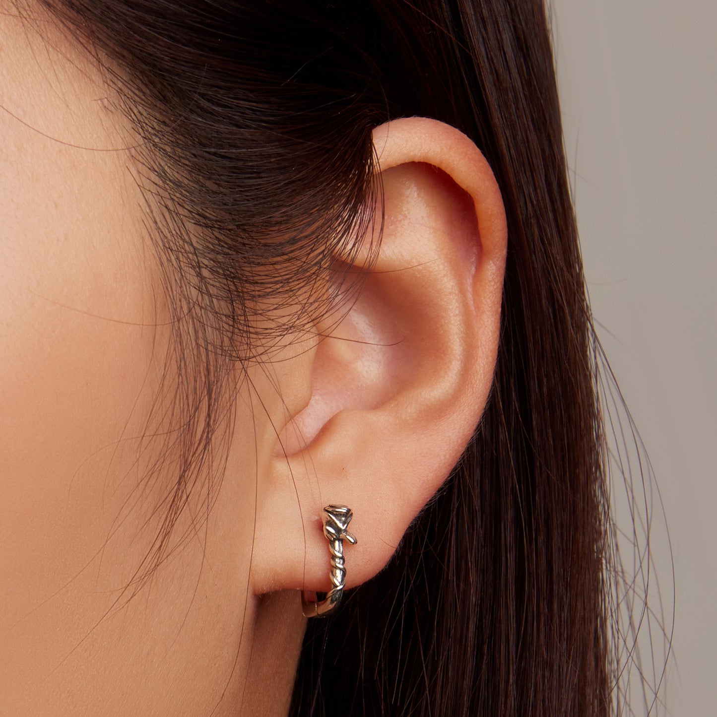 Rose Clip-On Earrings