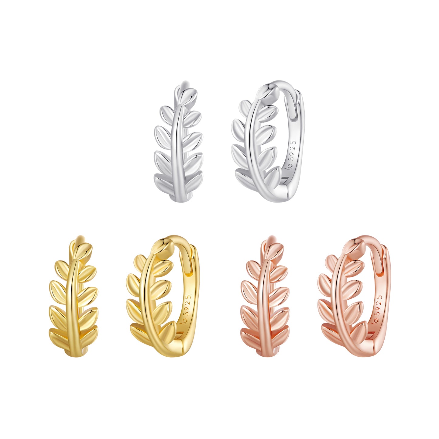 Leaf Clip Earrings