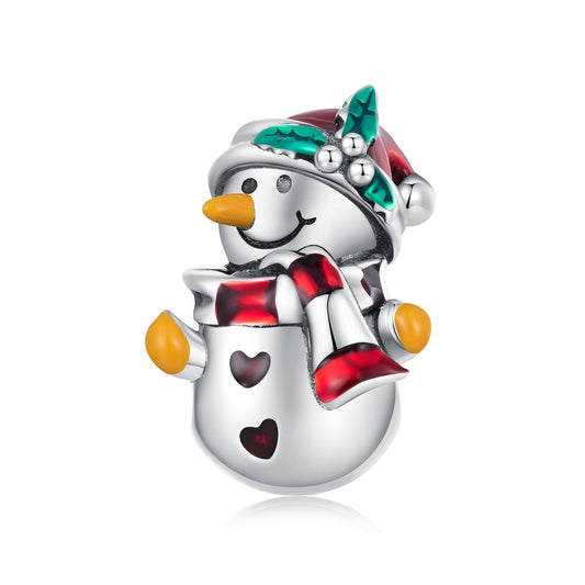 Snowman Bead Charm