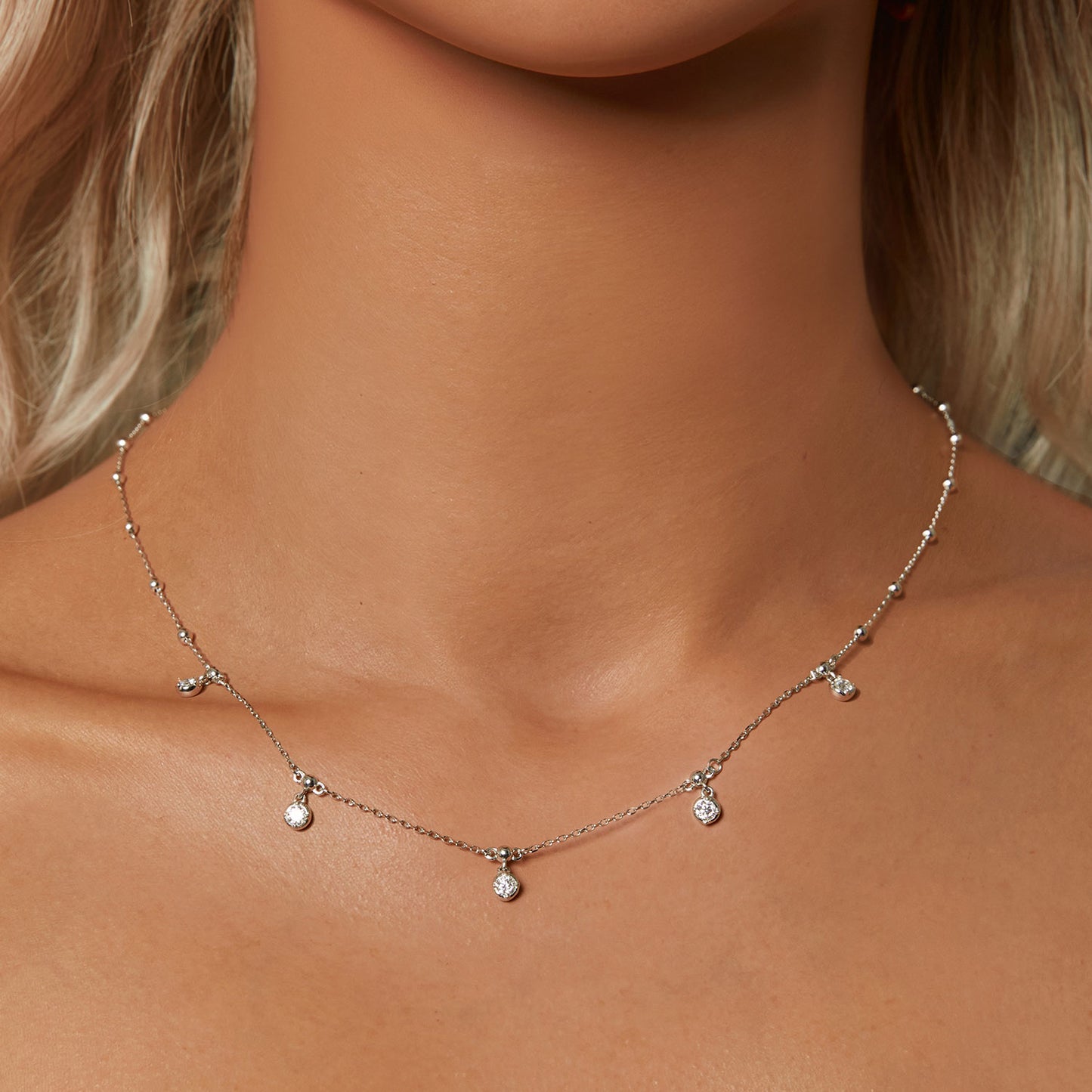 Starry Sky Moissanite Necklace