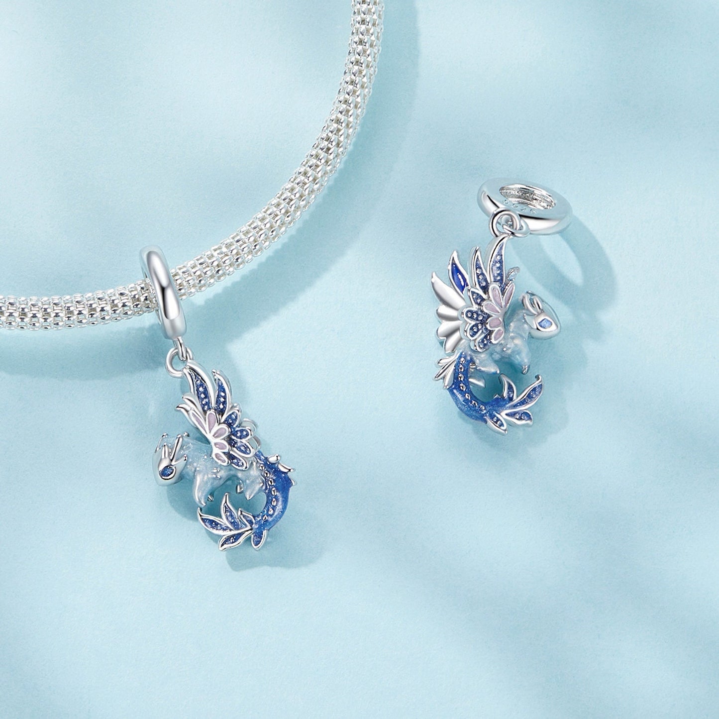 Flying Dragon Pendant Charm