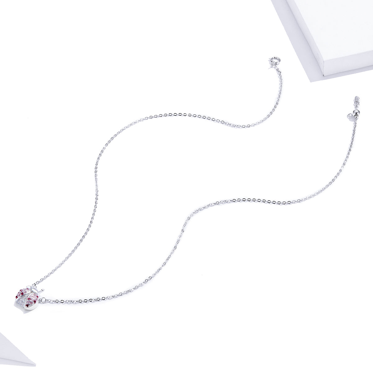 Sparkling Ladybug Necklace