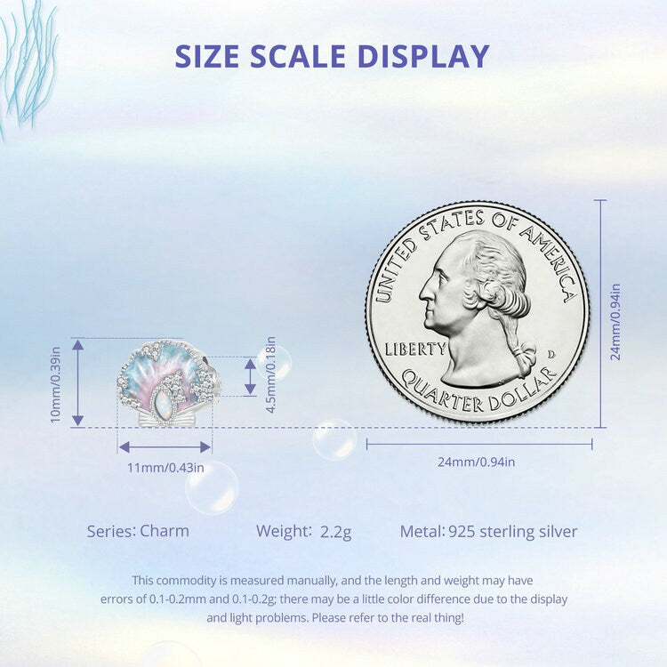 Dreamy Shell Charm