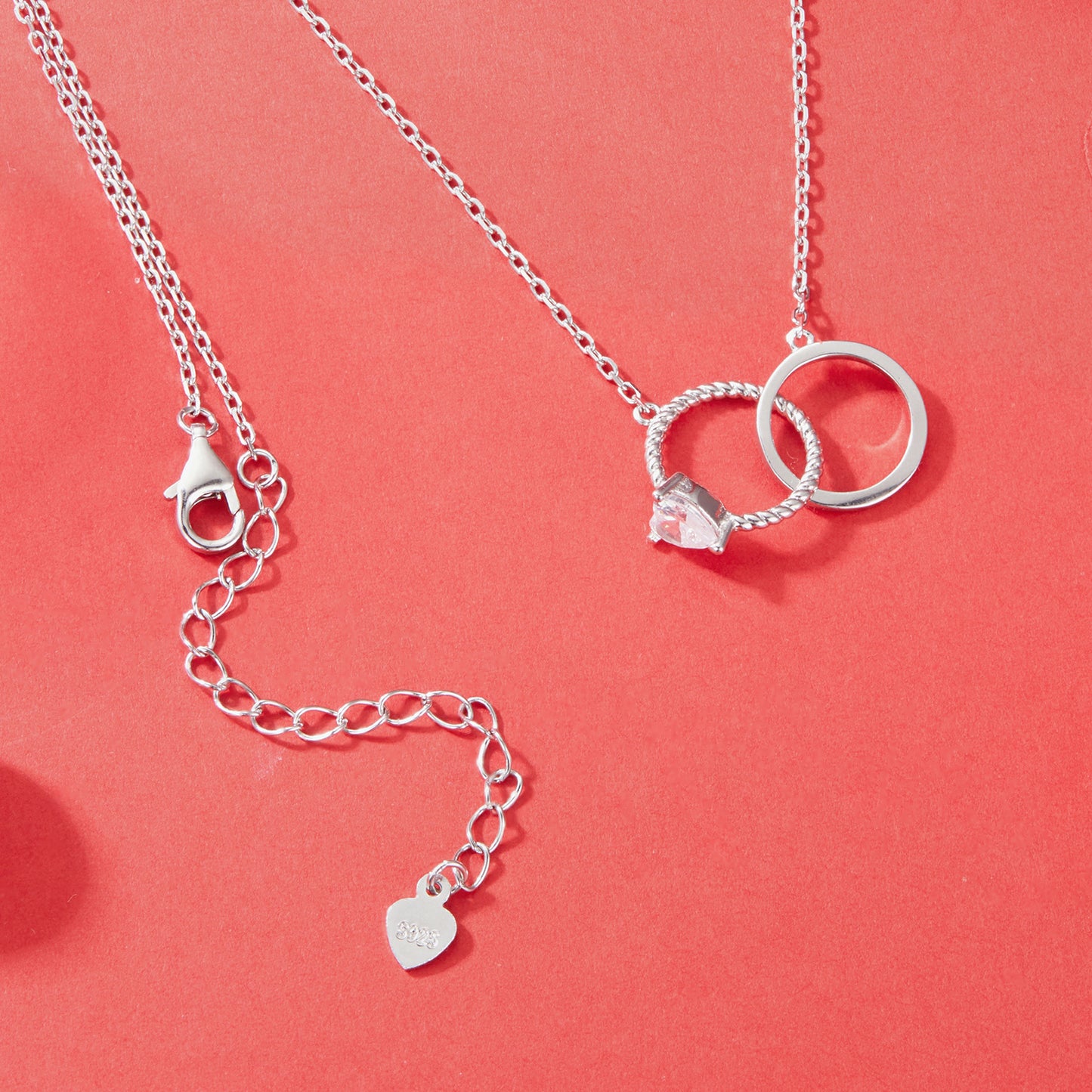 Mother’s Day Double Hoop Necklace