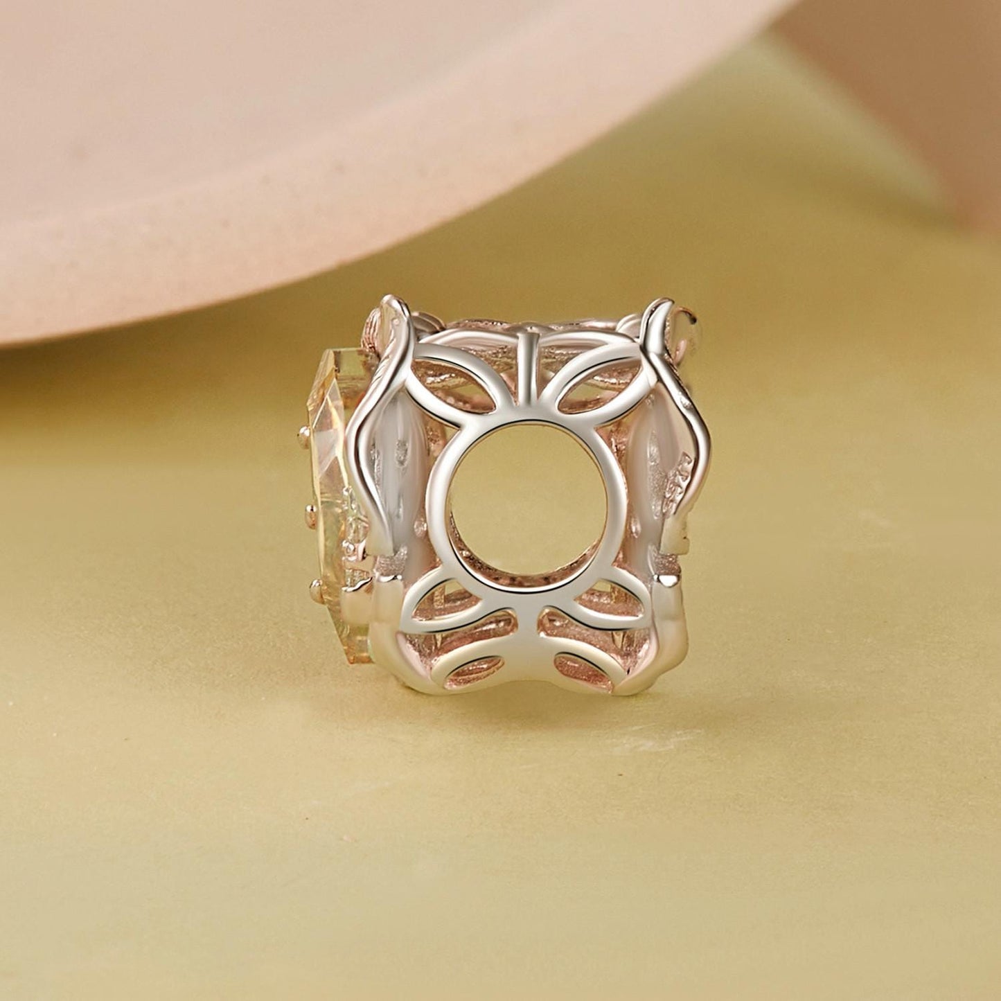 Ginkgo Butterfly Charm,