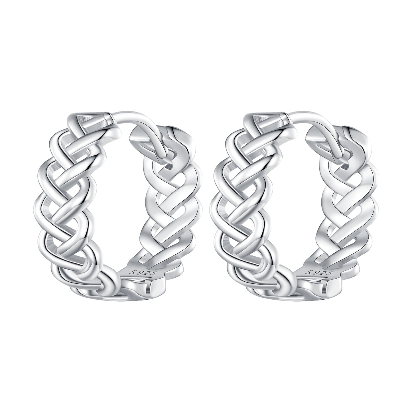 Braided Clip-On Earrings
