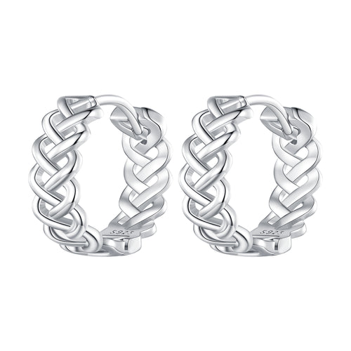 Braided Clip-On Earrings