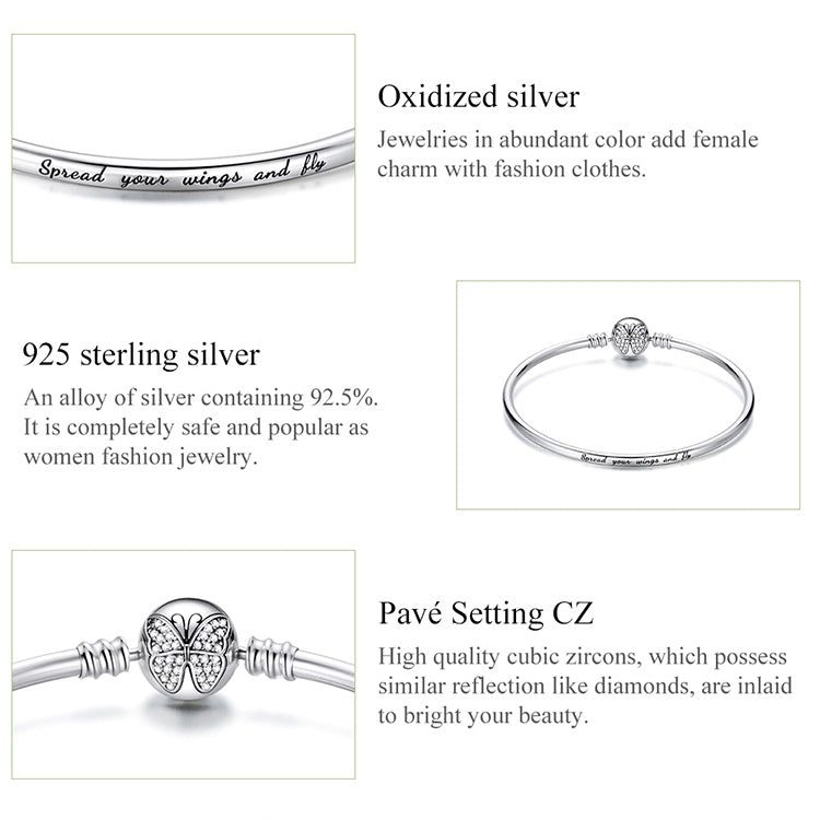 Classic Butterfly Bangle