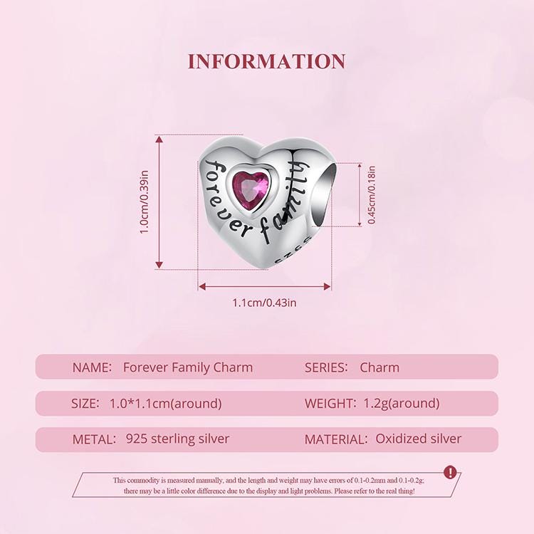 Forever Family Charm