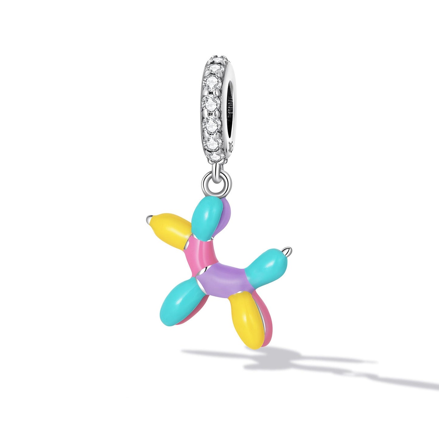 Balloon Dog Pendant Charm