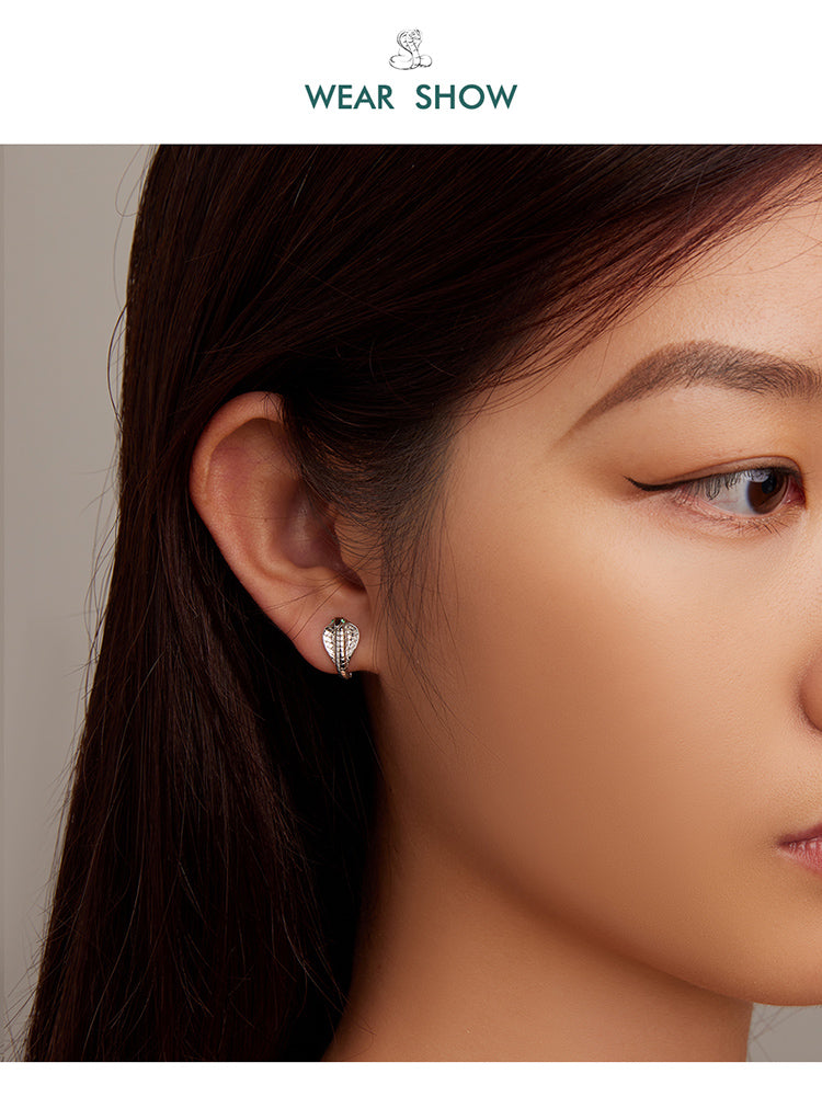 Cobra Clip-On Earrings