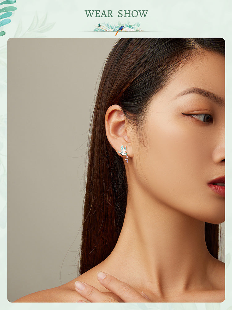 Kingfisher Stud Earrings