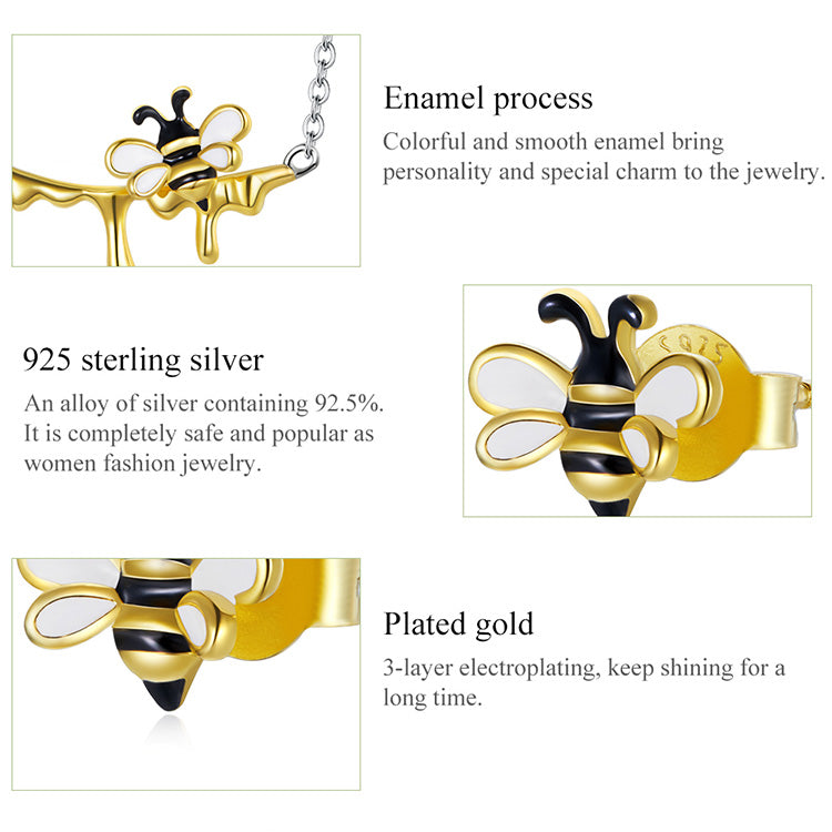 Bee Stud Earrings