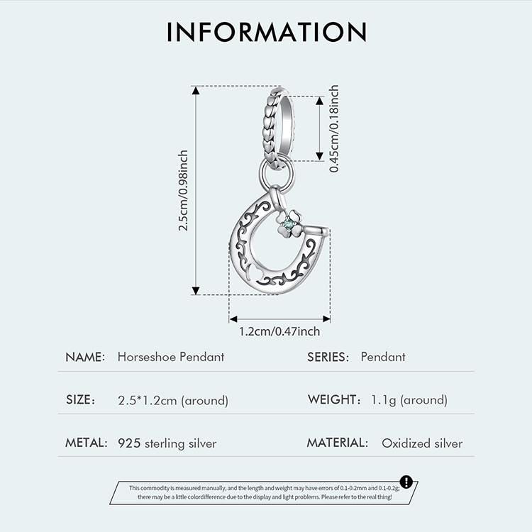 Horseshoe Pendant Charm