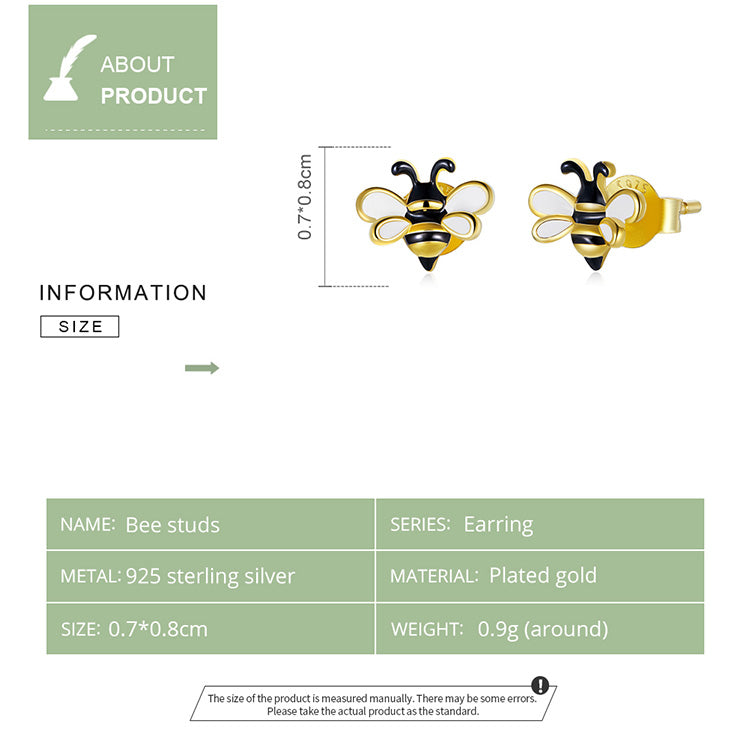 Bee Stud Earrings