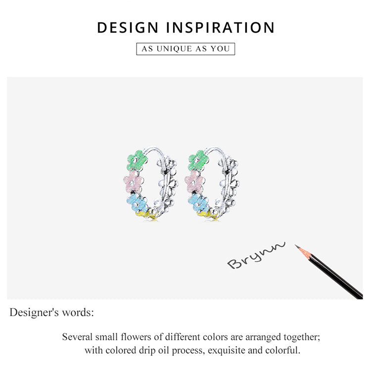 Floral Stud Earrings
