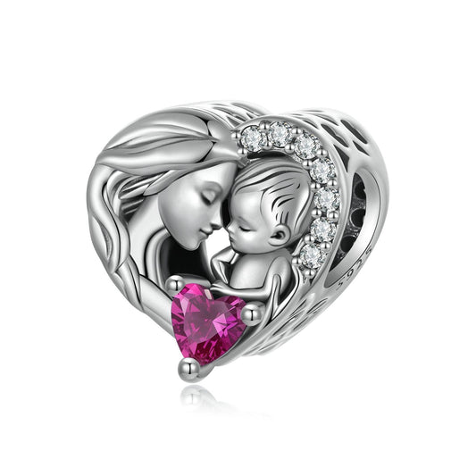 Mother and Son Family Charm