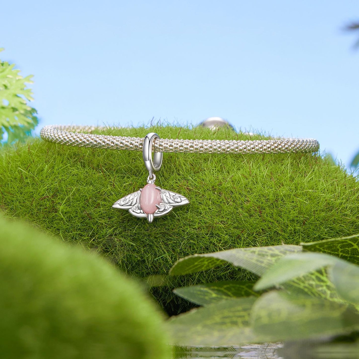 Moth Pendant Charm
