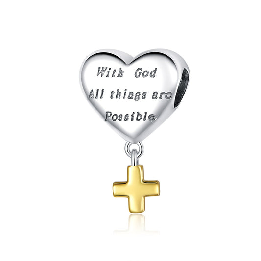 Cross Thanksgiving Charm