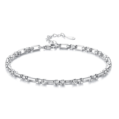 Round Box Chain Bracelet