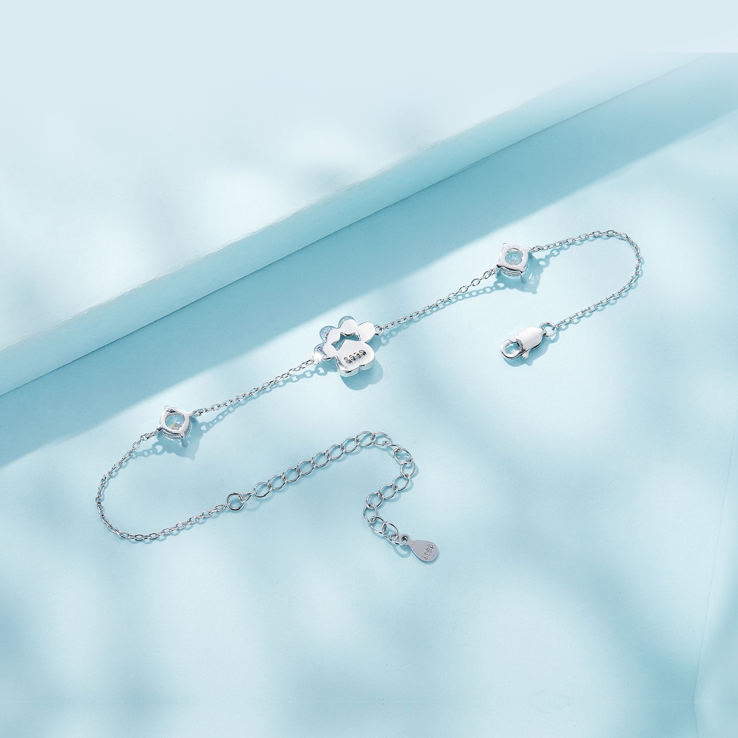 Opal Pawprint Bracelet