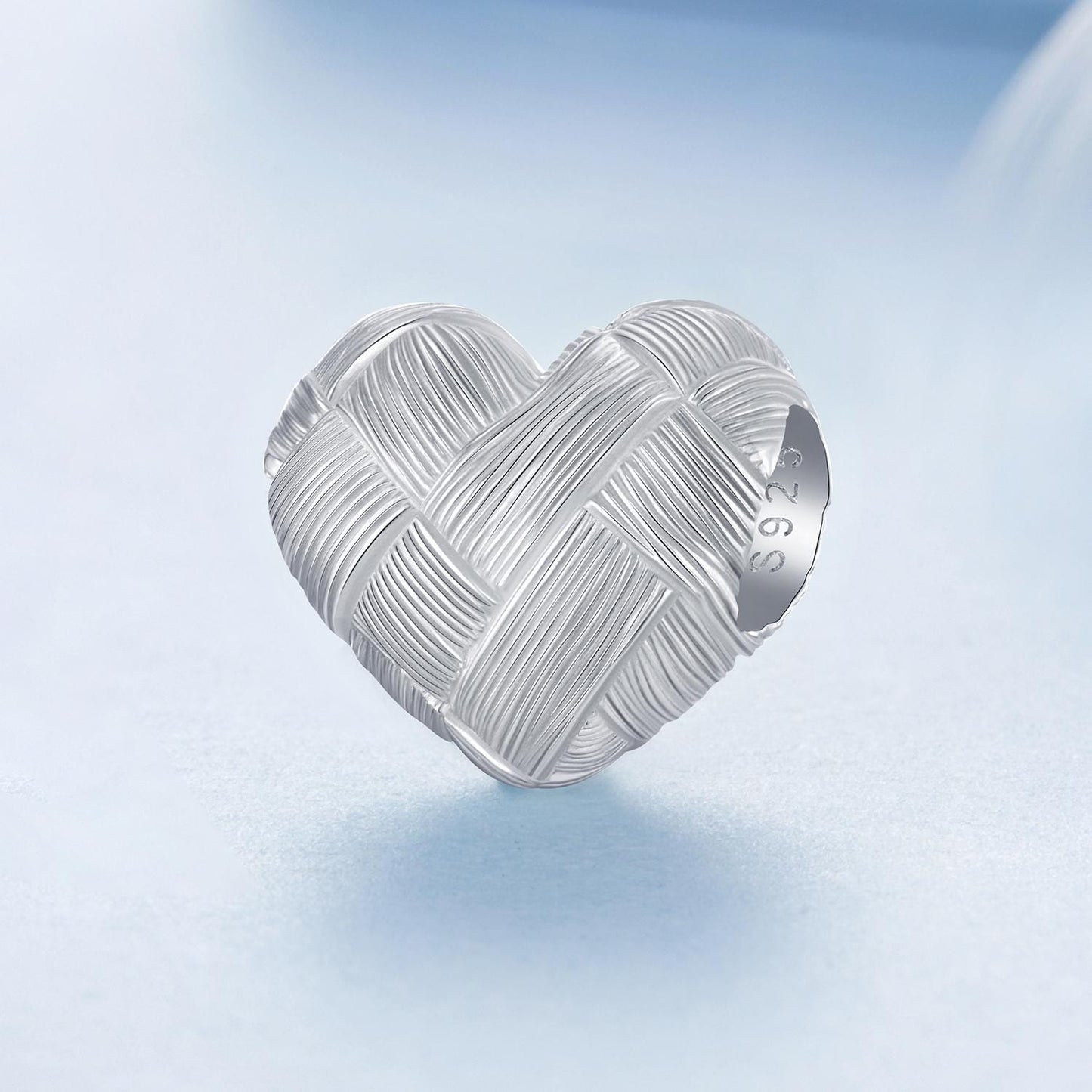 Weaved Heart Charm