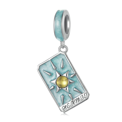 Hermit Tarot Pendant Charm