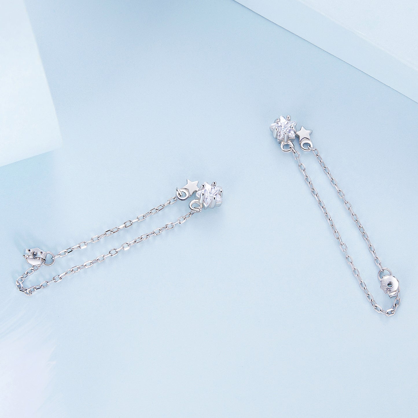 Star Tassel Drop Earrings
