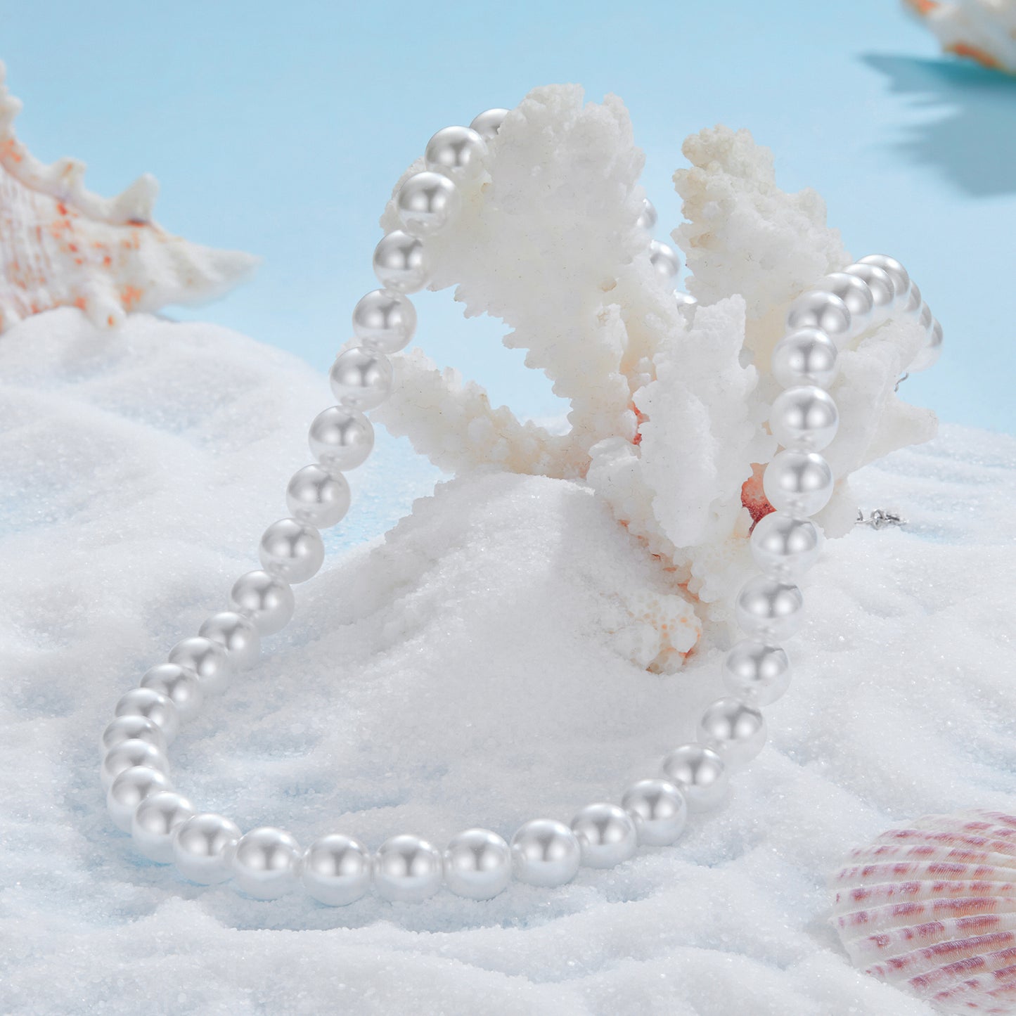 8mm Pearl Necklace