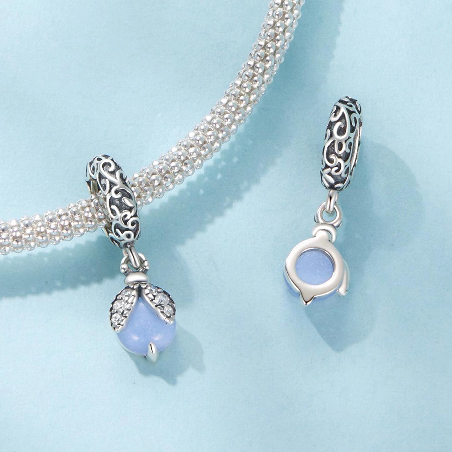 Luminous Firefly Pendant Charm
