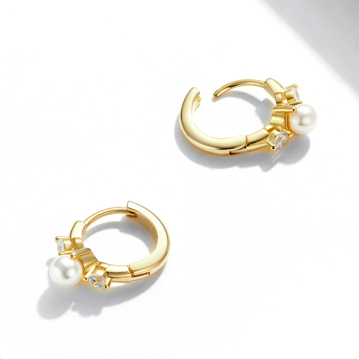 Pearl Clip Earrings