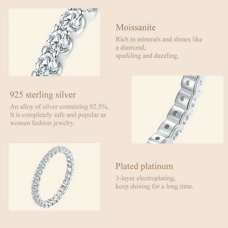 Moissanite Ring