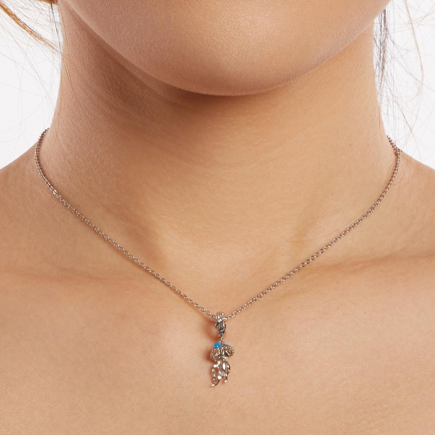 Fantasy Jellyfish Pendant Charm