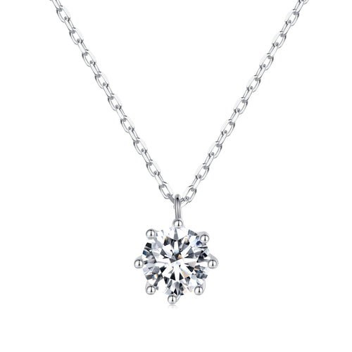 Sparkling Moissanite Necklace
