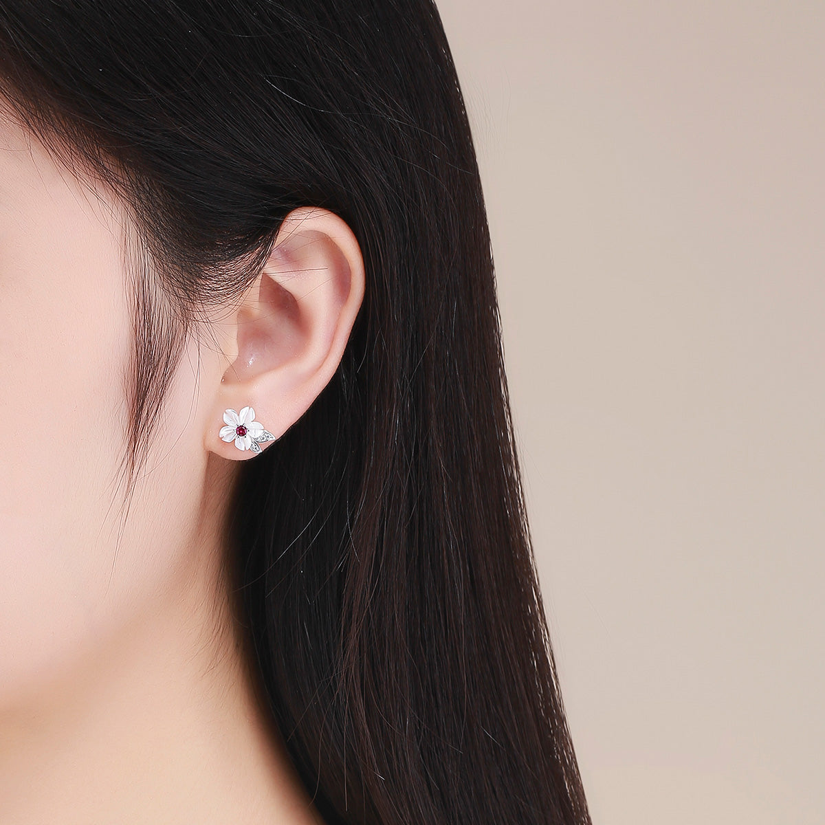 Shell Flower Earrings